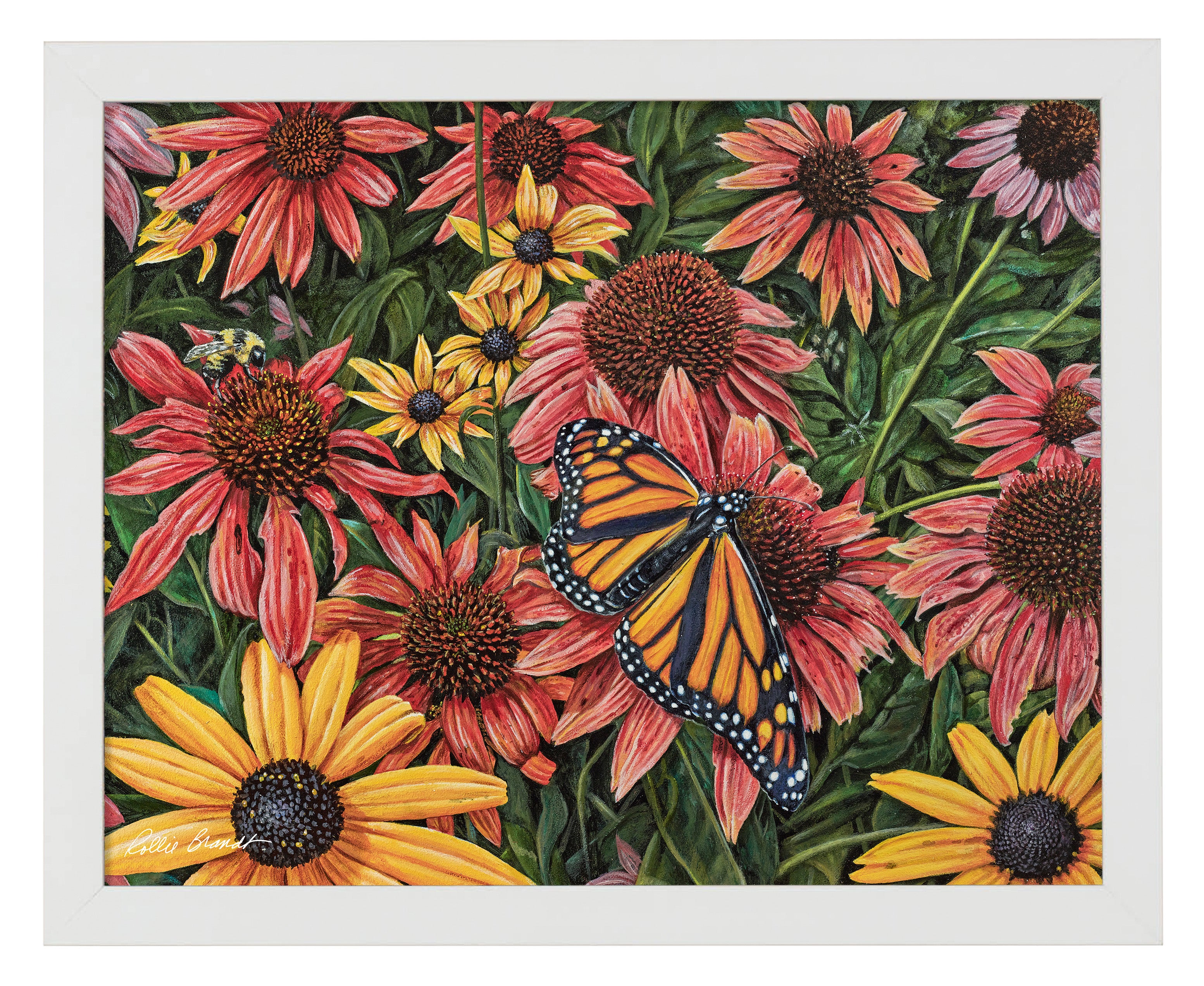 Garden Party Art Prints - Beautiful Floral Wall Decor for Home, Office & Gifts | Perfect for Living Room, Bedroom & Wedding Decorations