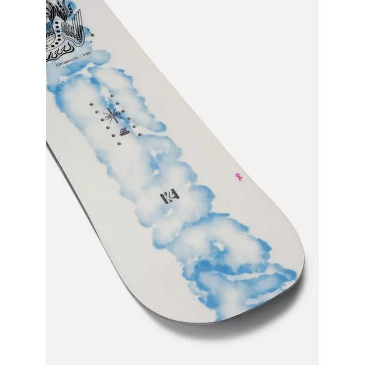 2024 K2 Dreamsicle Snowboard - All-Mountain Freestyle Snowboard for Men & Women - Perfect for Park, Powder & Groomed Runs