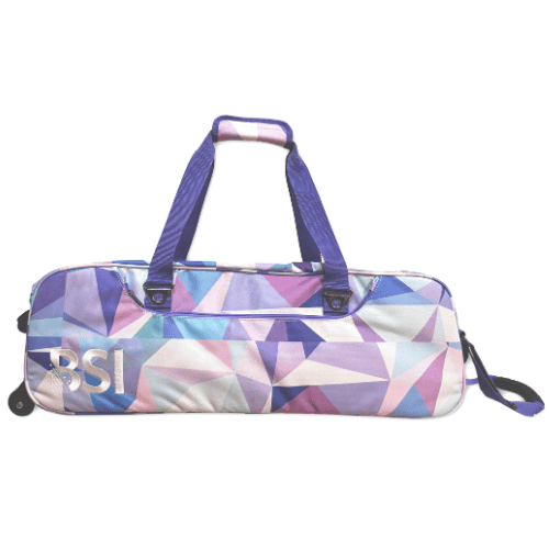 BSI Clear Top 3 Ball Tote Bowling Bag - Lilac & Sky Blue for Women | Perfect for League Play, Tournaments & Practice Sessions