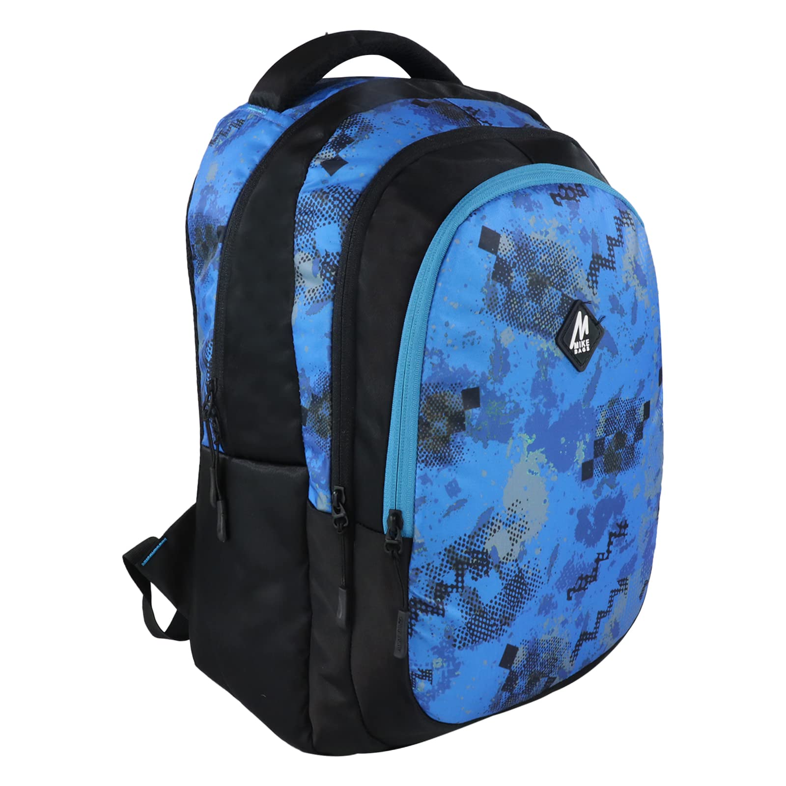 **MIKE BAGS 17L Trio School Backpack for Boys & Kids - Blue | Toddler & Kindergarten Bookbag for Primary School | Lightweight, Durable & Spacious for Books, Lunch & Supplies**    *(Use Case: Perfect for school, daycare, travel, or daily adventures – holds books, snacks, and essentials comfortably!)*
