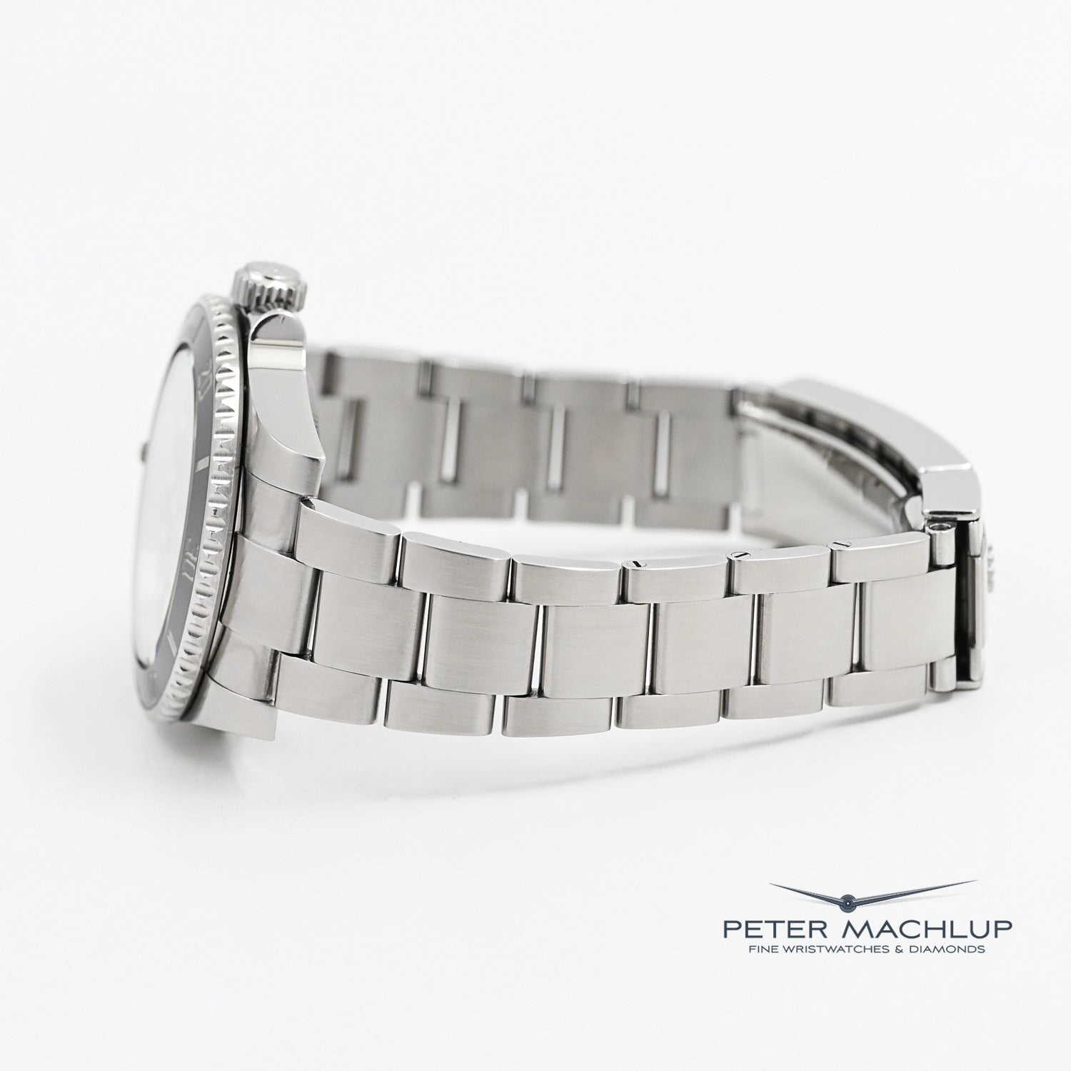 Original Title: Rolex Submariner No Date 2014   Optimized Title: **Authentic Rolex Submariner No Date 114060 Stainless Steel Watch 2014 - Men's Luxury Diver Timepiece for Professional Diving & Everyday Wear**