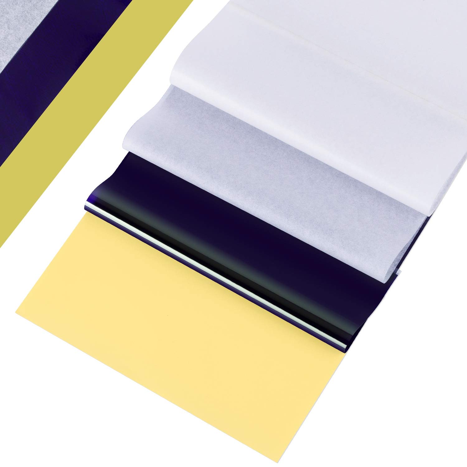 Premium Tattoo Transfer Paper - Cridoz 20 Sheets A4 Stencil Paper for Professional Tattoo Artists | Ideal for Tattoo Design Transfer, Practice & Permanent Body Art