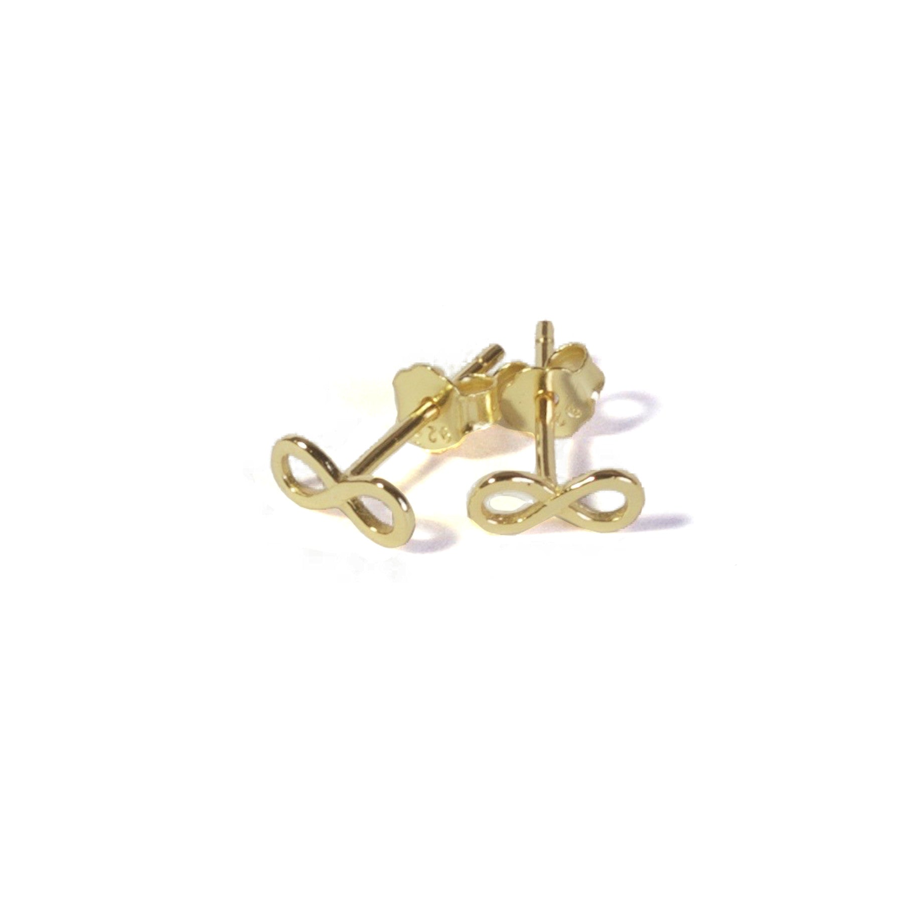 Infinity Stud Earrings for Women - Hypoallergenic Stainless Steel Earrings for Sensitive Ears | Perfect for Everyday Wear, Parties & Gifting