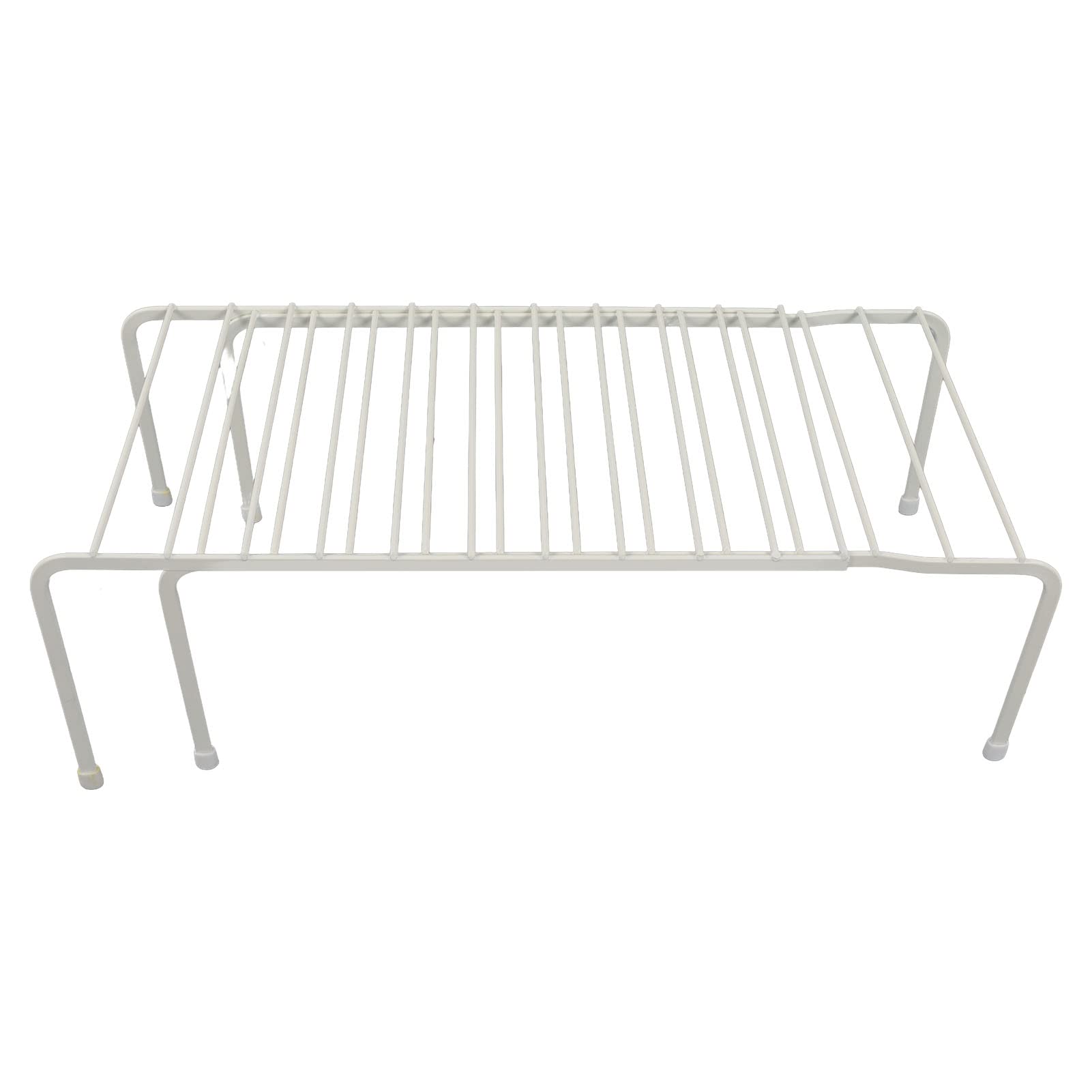 Tgoon 2-Pack Kitchen Cabinet Storage Shelf Organizer - Heavy Duty Iron Material, Rust & Corrosion Resistant for Pantry, Bathroom & Garage Organization