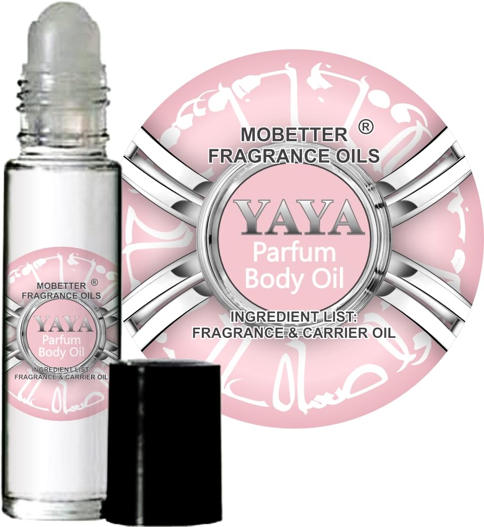 MOBETTER YAYA Fragrance Body Oil for Women - Long Lasting Perfume Oil, Natural Scented Oil for Skin & Hair - Perfect for Daily Wear, Date Nights & Special Occasions