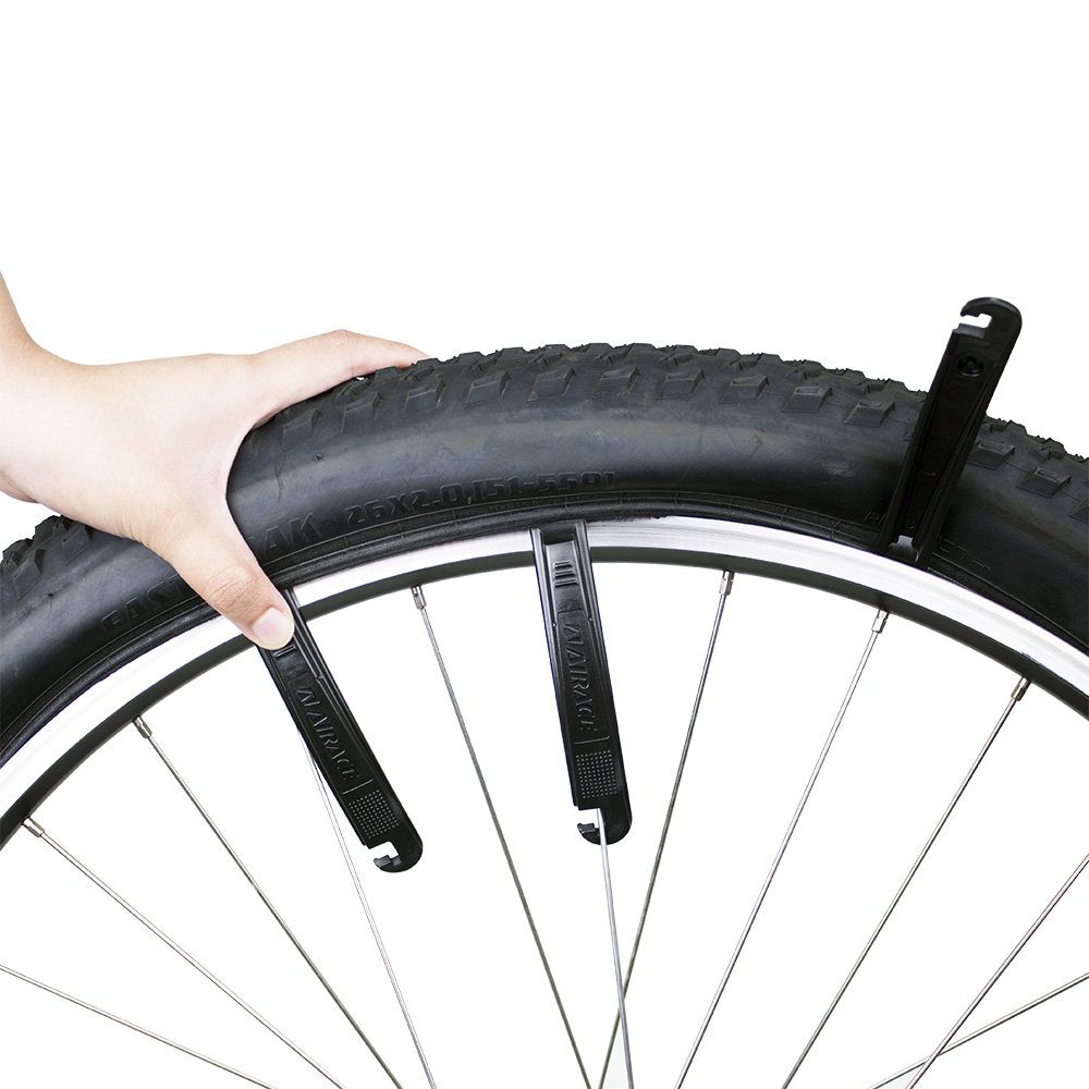Premium Bike Tire Lever Set - Durable Bicycle Tire Repair Tools for Changing & Fixing Flat Tires - Essential Cycling Accessories for Road & Mountain Bikes - Perfect for Home Mechanics & On-the-Go Repairs
