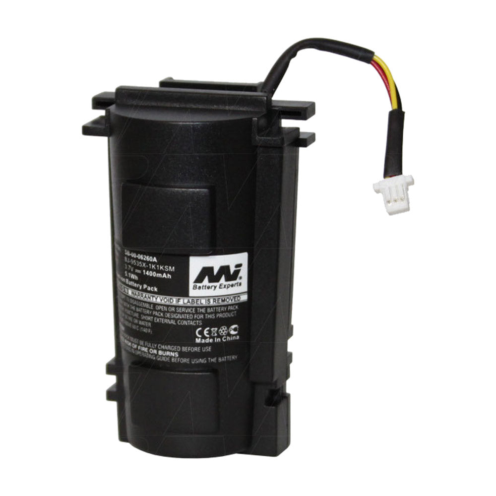3.7V 1400mAh Rechargeable Li-ion Battery for Barcode Scanner - Compatible with Zebra, Honeywell & Motorola Scanners - Perfect for Retail, Warehouse & Inventory Management