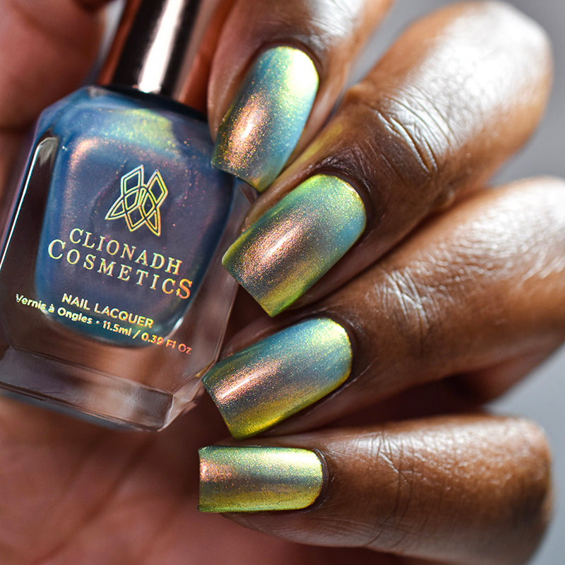 Premium Stained Glass Nail Polish Set of 2 - Vibrant Long-Lasting Nail Lacquer for Gel-Like Shine | Perfect for Manicures, Pedicures & Special Occasions