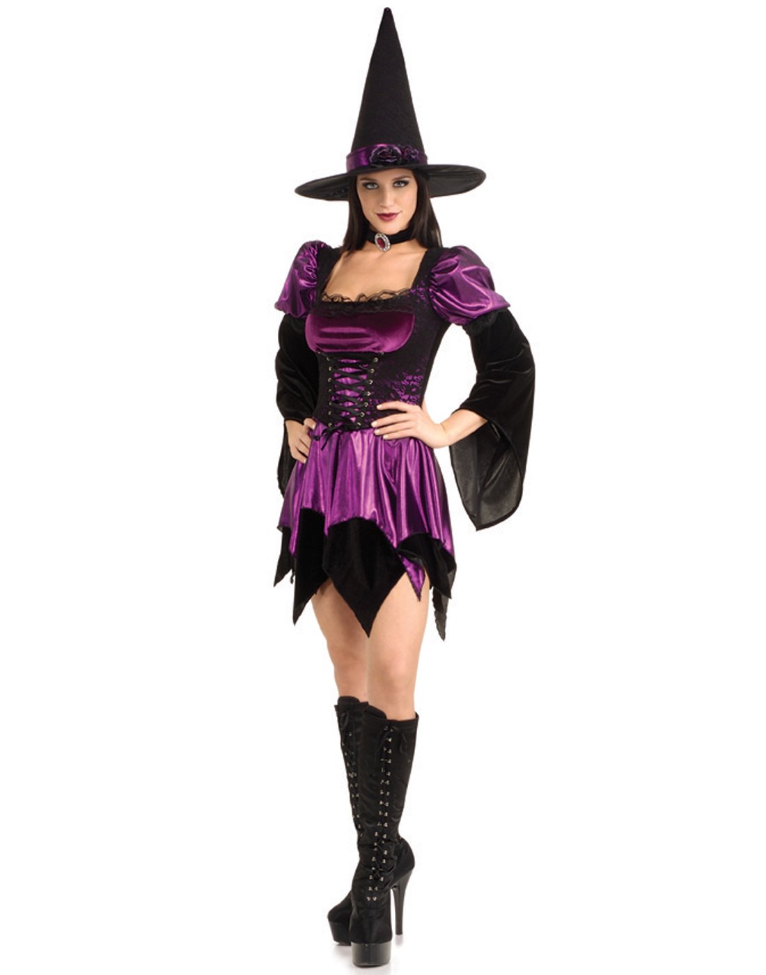 Sexy Witch Costume for Women - Halloween Party, Cosplay & Adult Dress Up - Perfect for Halloween, Themed Parties & Role Play