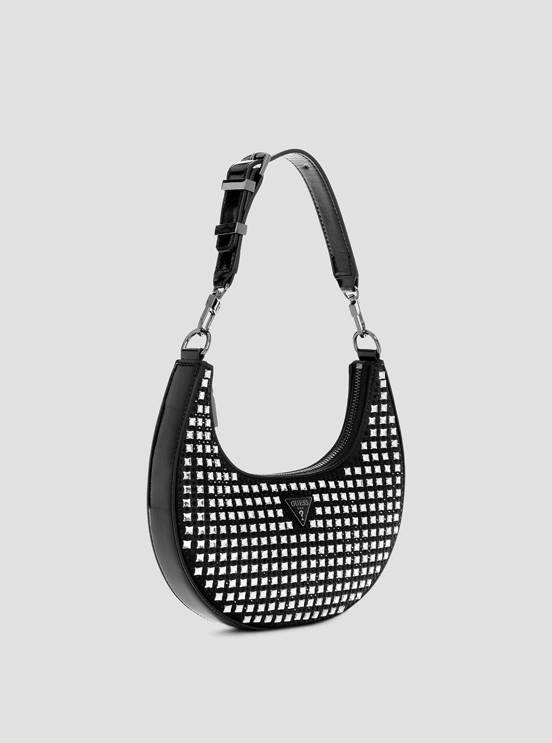Black Lua Small Hobo Bag - Stylish Crossbody Purse for Women, Lightweight & Durable - Perfect for Daily Use, Travel, and Shopping