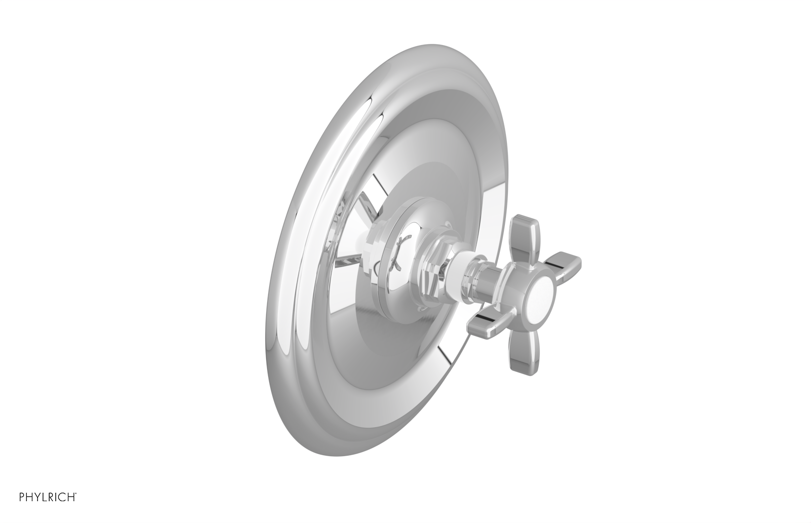 Jamestown Thermostatic Shower Trim Kit with Cross Handle - Model 4 736 - Perfect for Modern Bathroom Renovations & Spa-Like Shower Experiences