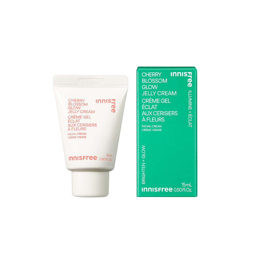 Cherry Blossom Jelly Cream 15ml - Hydrating & Moisturizing Face Cream for Dry Skin - Perfect for Daily Skincare Routine & Night Care