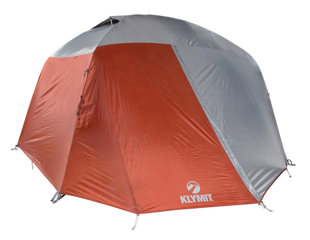 Klymit Cross Canyon 4-Person Camping Tent - Lightweight Backpacking Tent for Hiking & Outdoor Adventures - Perfect for Family Camping, Backpacking Trips & Wilderness Exploration