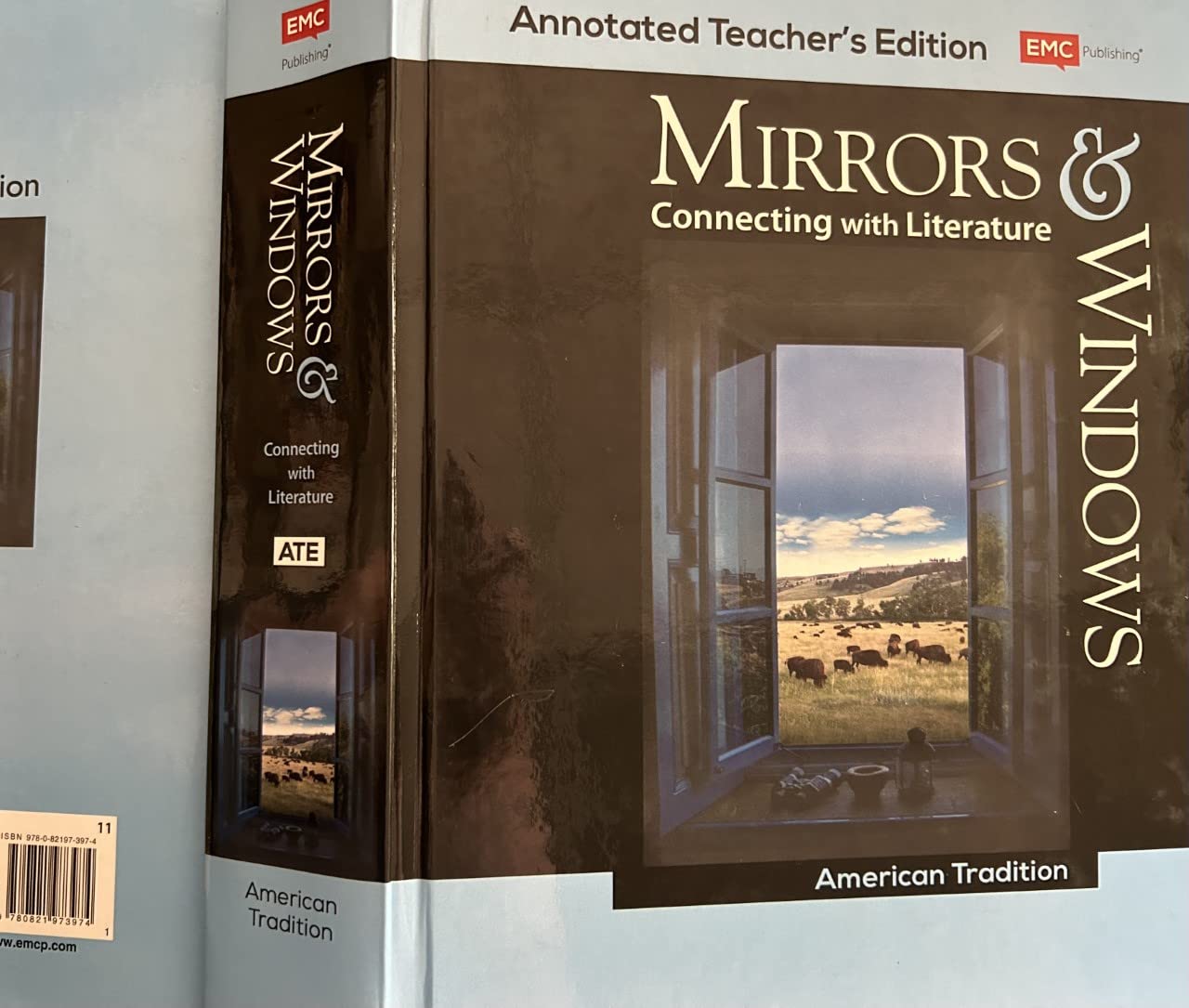 Mirrors & Windows: American Literature Textbook - Annotated Teacher's Edition (2016) | High School & College English Classroom Resource