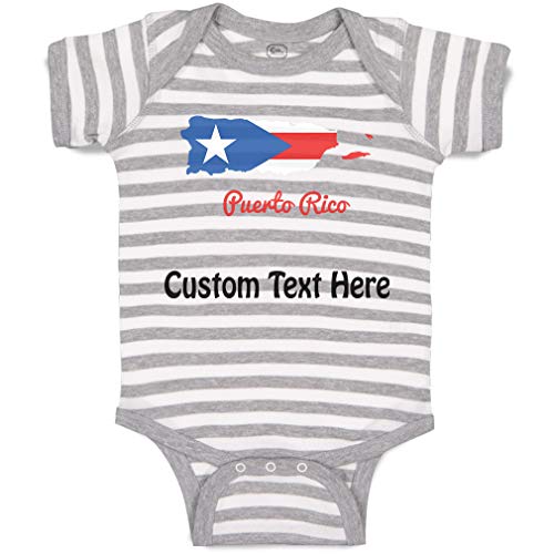 Stripes Gray White Personalized Text Here