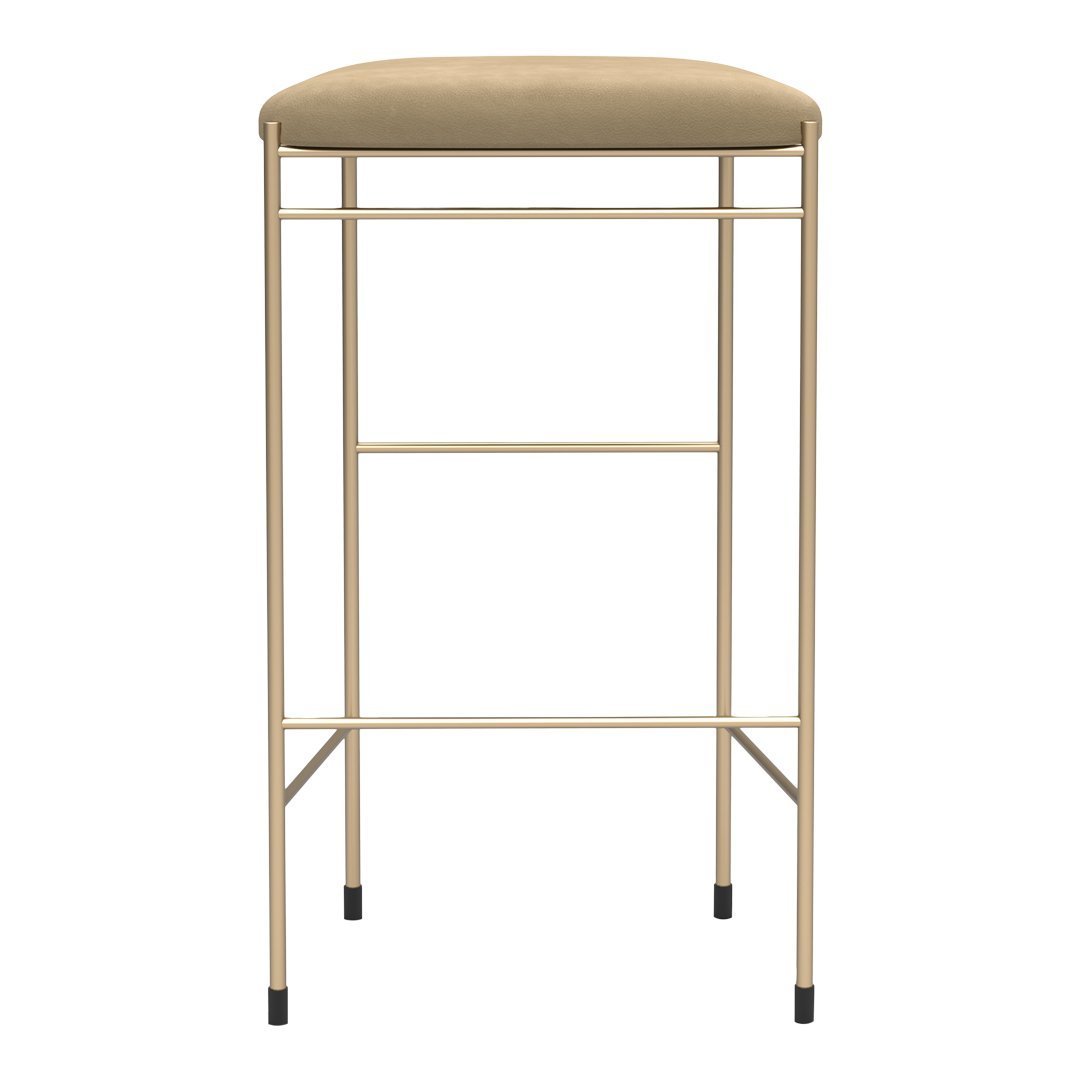 Modern Bar Stools for Kitchen Counter & Home Bar - Adjustable Height Swivel Stools with Backrest - Perfect for Breakfast Nook, Kitchen Island & Entertainment Areas