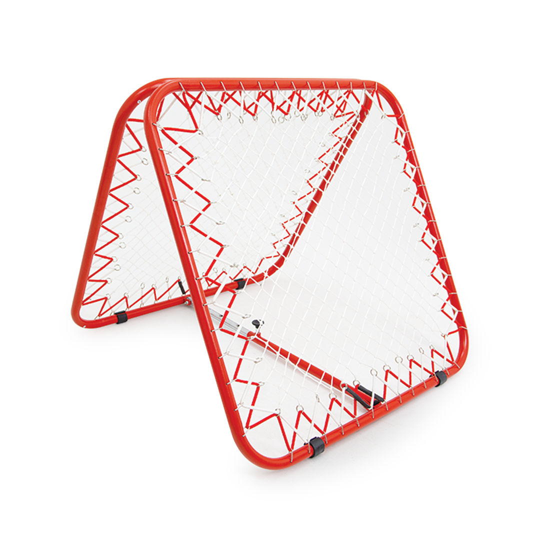 Victor Rebound Net Double - 1m x 1m Soccer Training Net for Solo Practice, Football Rebounder for Backyard & Field Drills - Perfect for Goalkeeper Training & Ball Control Exercises