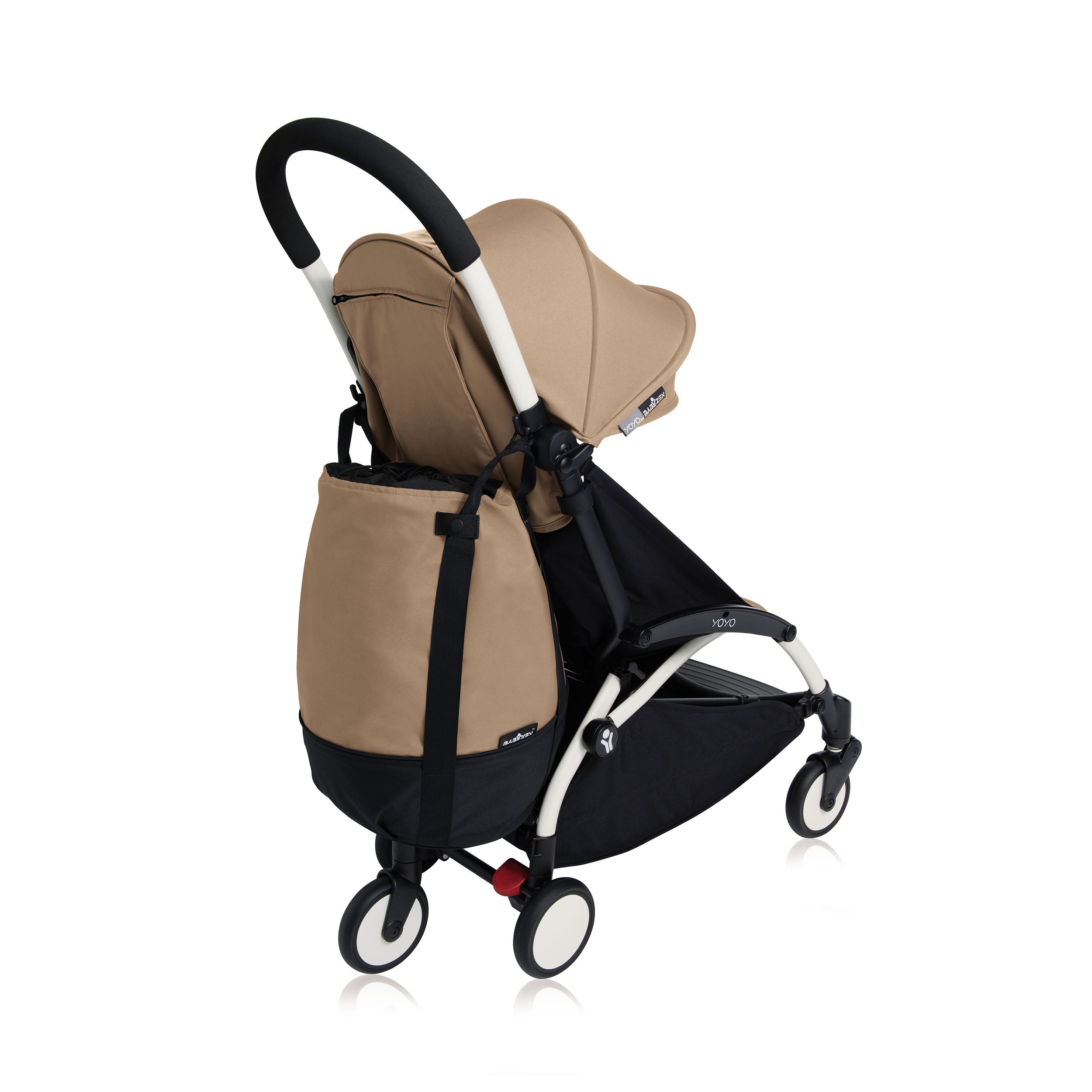 BabyZen YOYO Stroller Bag in Taupe - Compact & Stylish Diaper Bag for On-the-Go Parents | Perfect for Travel, Shopping & Daily Outings