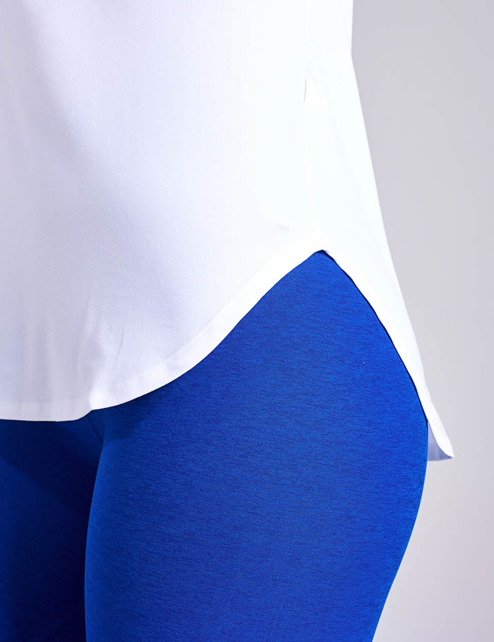 Featherweight On the Down Low T-Shirt - Ultra Lightweight Cotton Tee in Cloud White | Perfect for Casual Wear, Gym & Everyday Comfort