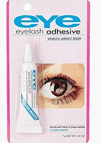Boom Clear Tone Waterproof False Eyelashes Glue - Long Lasting Eyelash Adhesive for Makeup - Perfect for Swimming, Weddings & Special Occasions