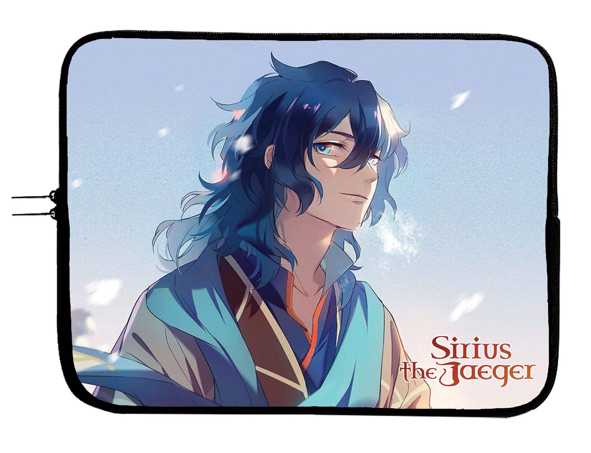 Brand4 Sirius The Jaeger Anime Laptop Sleeve Bag with Mousepad - Fits 15 Inch Notebook, Tablet, All Laptops & Tablets - Perfect for Work, School, and Travel