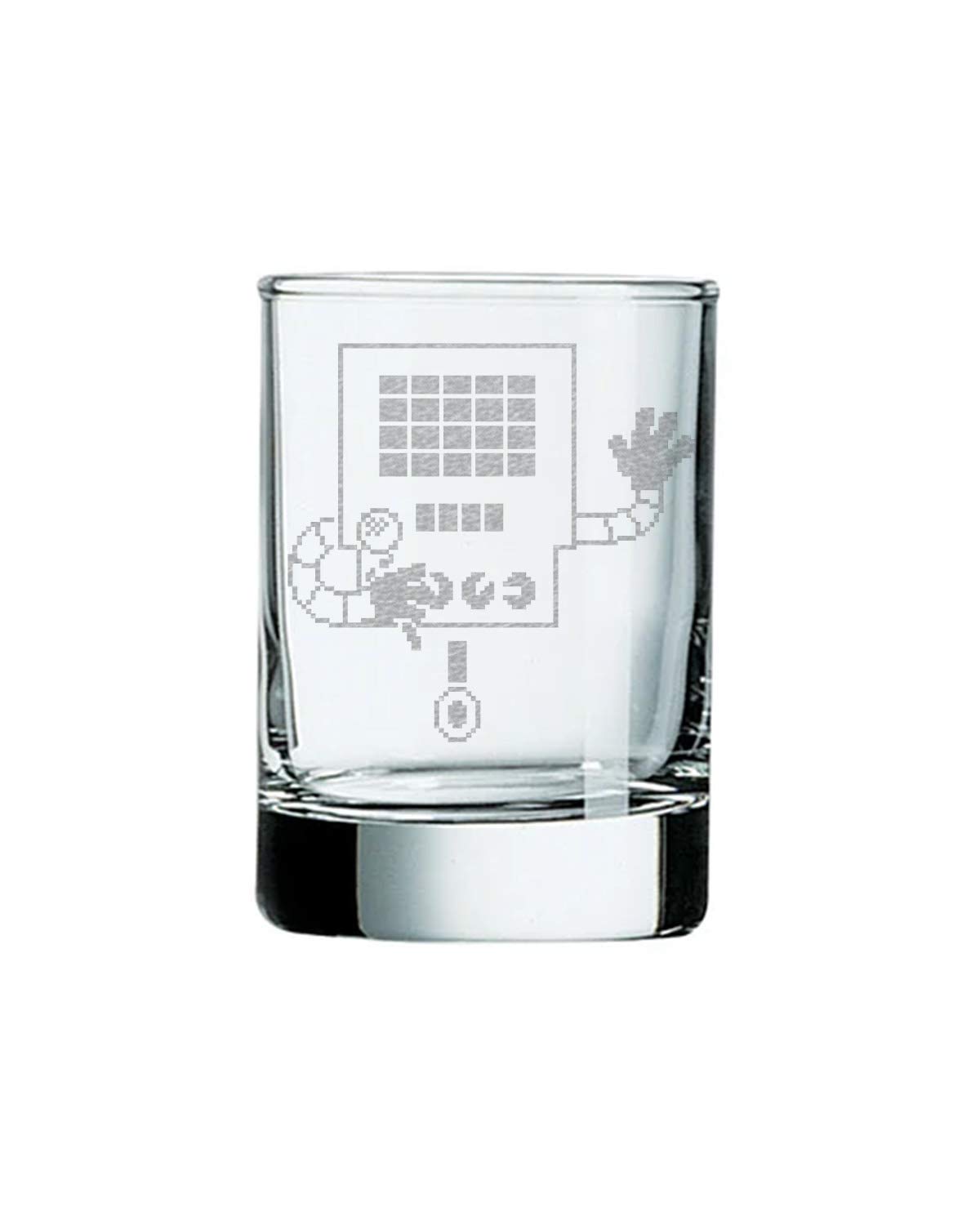 Undertale Themed Shot Glass & Votive Holder - Mettaton Character Design - Perfect for Gaming Parties, Collectibles & Home Decor