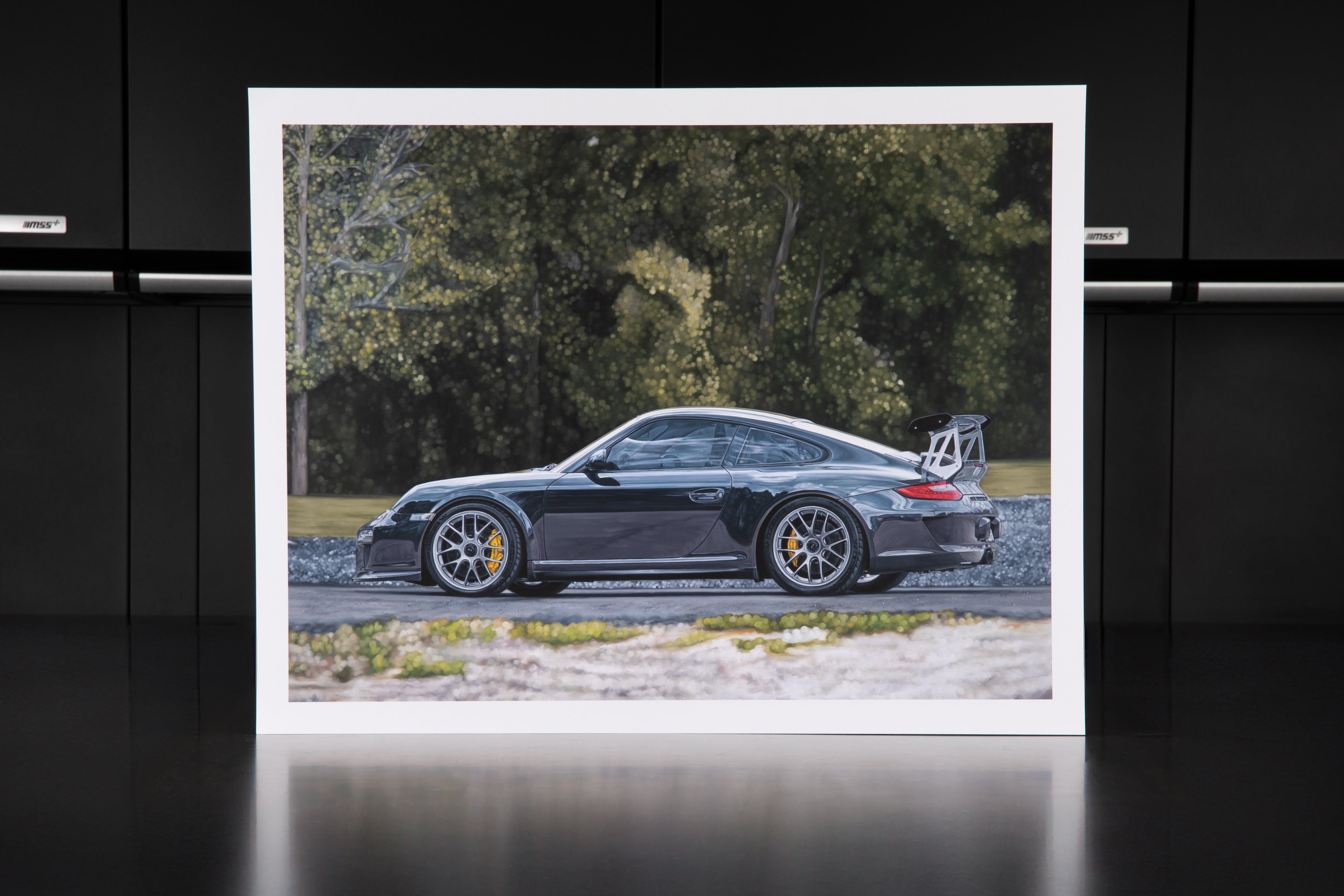 Porsche GT3 RS Racing Car Art Print - High Quality Wall Decor for Home, Office & Garage - Perfect for Car Enthusiasts & Motorsport Fans