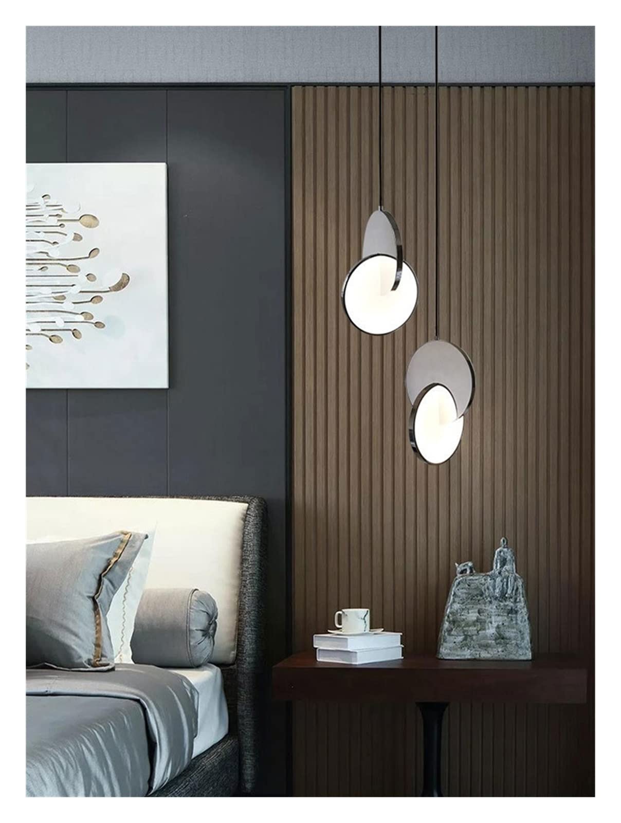 Modern Geometric LED Chandelier - 25