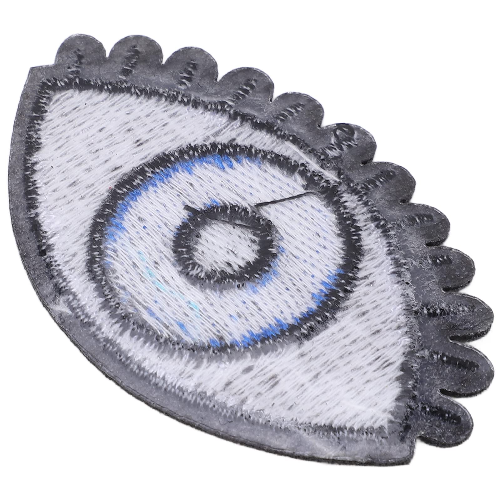Cyrank 6-Piece Vintage Eye Iron-On & Sew-On Cotton Patches for DIY Clothing, Jackets, Bags & Denim Upgrades