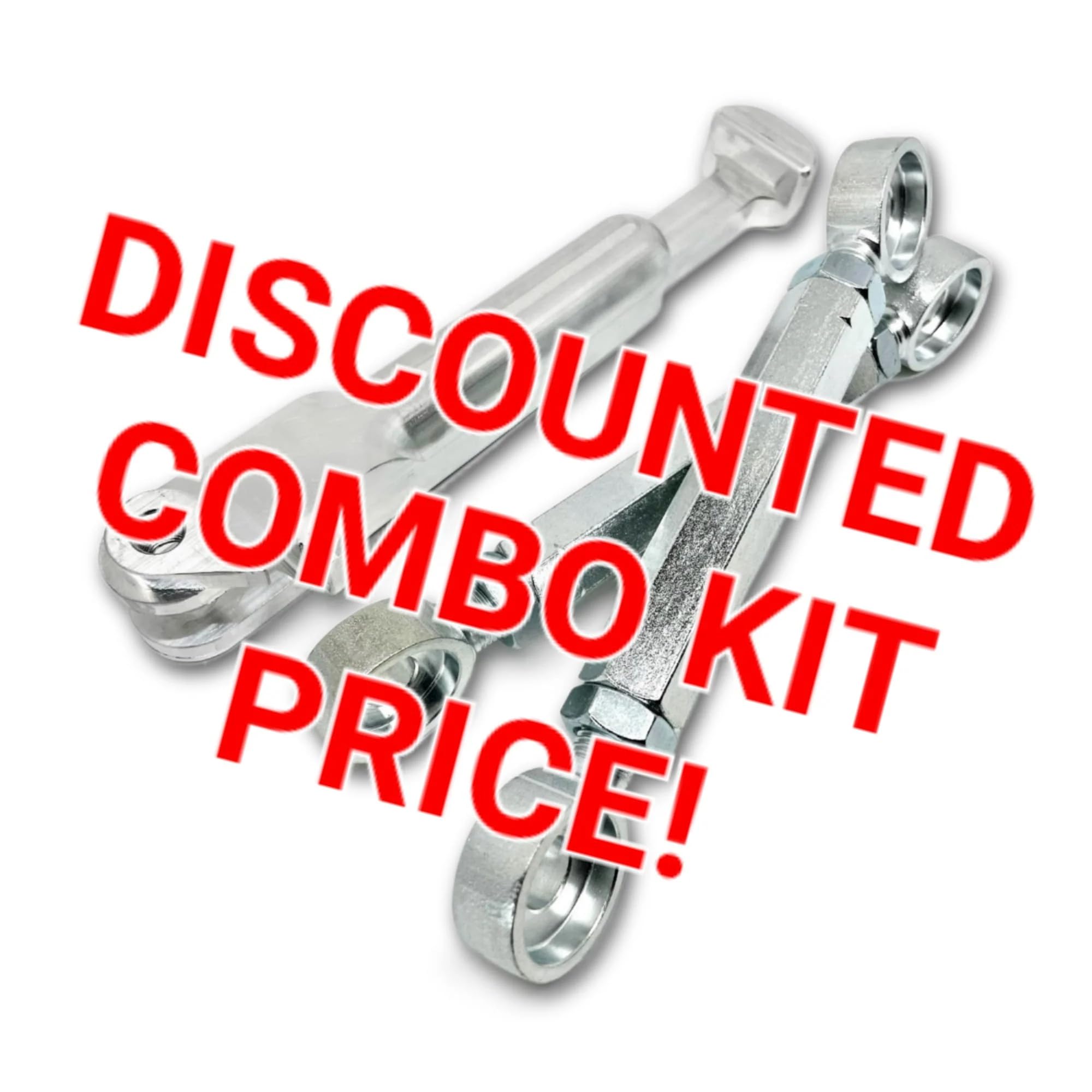 Tiger 800 Adjustable Kickstand Safety Switch & Lowering Links Combo Kit - Fits All Years - Improve Motorcycle Stability & Safety for Off-Road & Street Riding