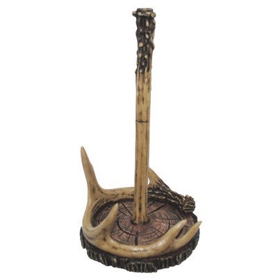 Sturdy Antler Paper Towel Holder - Rustic Bathroom & Kitchen Organizer - Perfect for Farmhouse, Cabin, or Lodge Decor - Durable and Stylish Towel Rack for Home Use