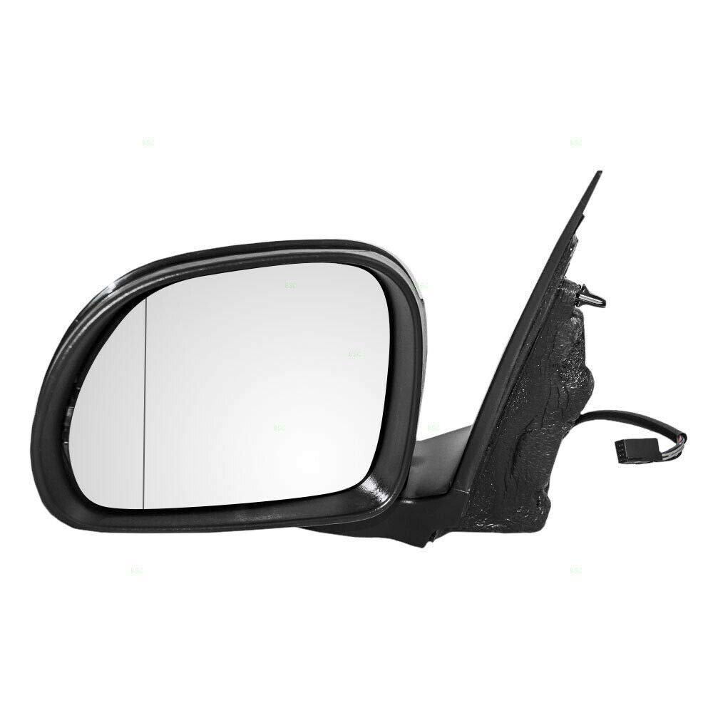 Heated Power Side View Mirror with Blind Spot Glass for 2014-2015 Fiat 500L - Enhanced Visibility & Safety for Winter Driving & Nighttime Commutes