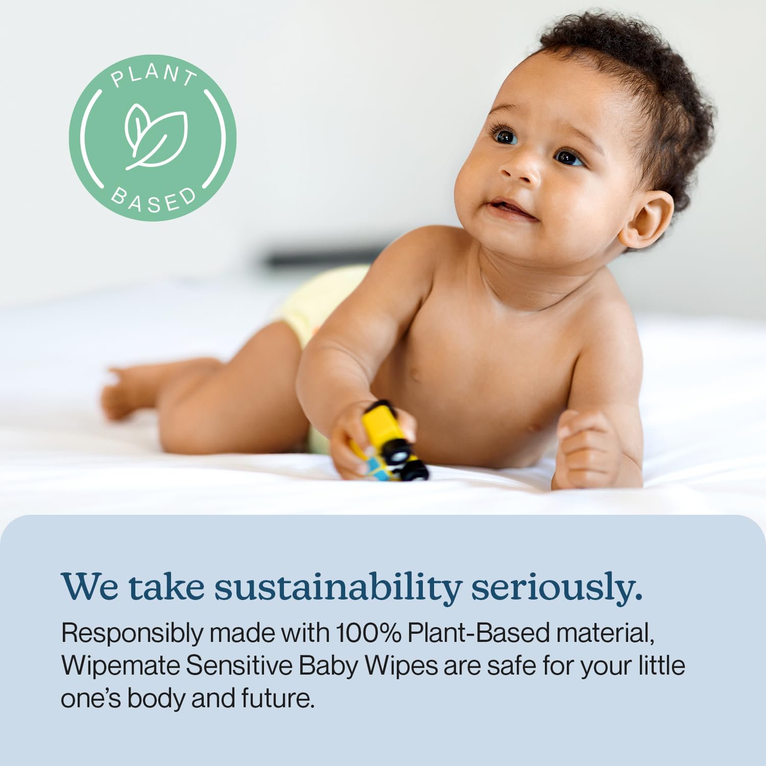 Premium EWG-Verified Baby Wipes - 99% Water-Based, Plastic-Free, Ultra-Soft Plant-Based Wipes | Chlorine & Alcohol-Free, pH-Balanced, Hypoallergenic & Cruelty-Free | 960 Count with Durable Flip-Top Lid | Perfect for Diaper Changes, Face Cleaning & On-the-Go Use