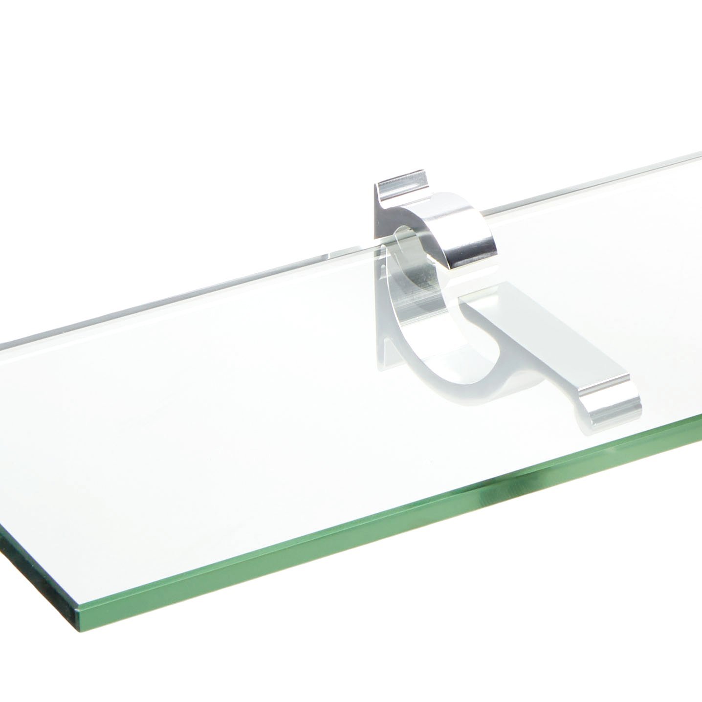 Spancraft Chrome Monarch Glass Shelf - 10