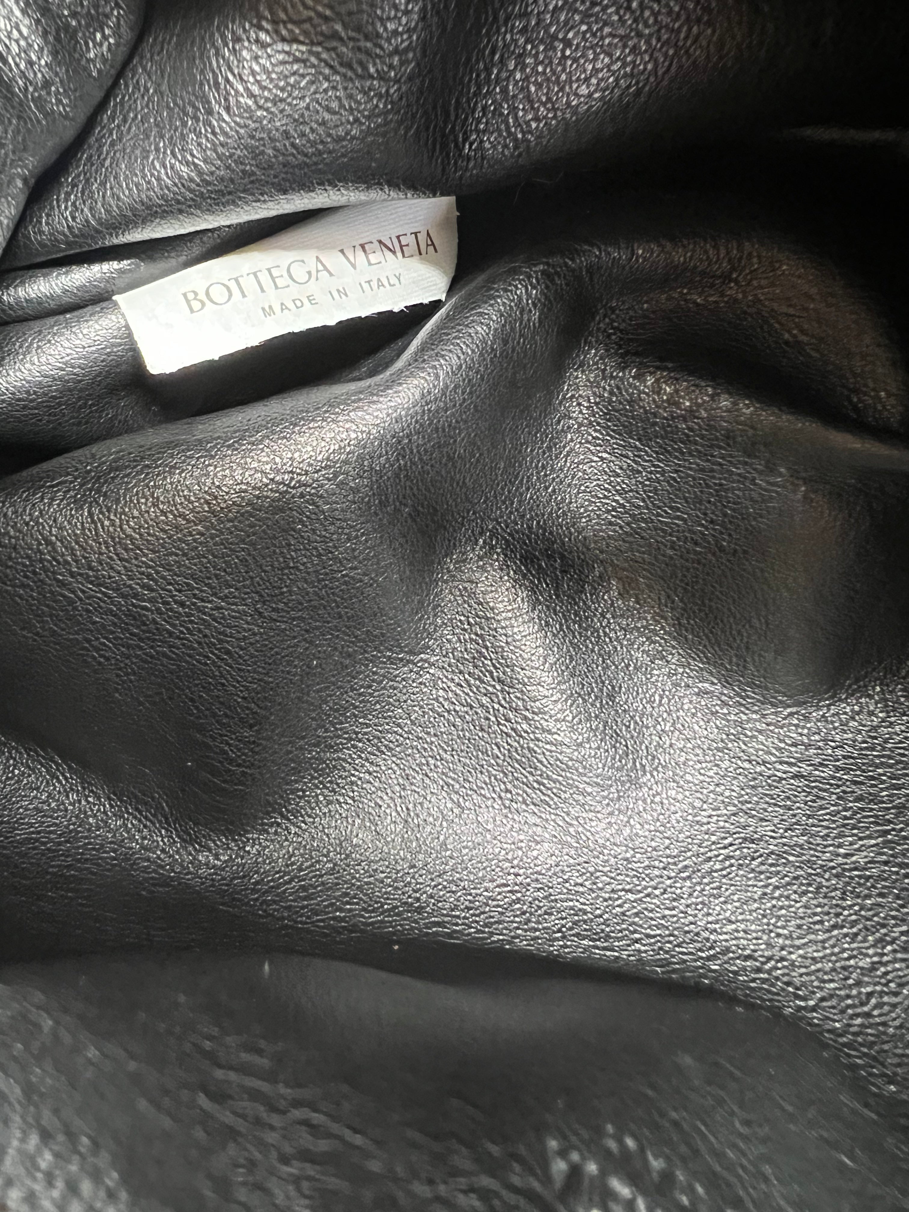 Bottega Veneta Black Nappa Intrecciato Mini BV Twist Crossbody Bag - Luxury Leather Handbag for Women, Perfect for Evening Parties & Date Nights
