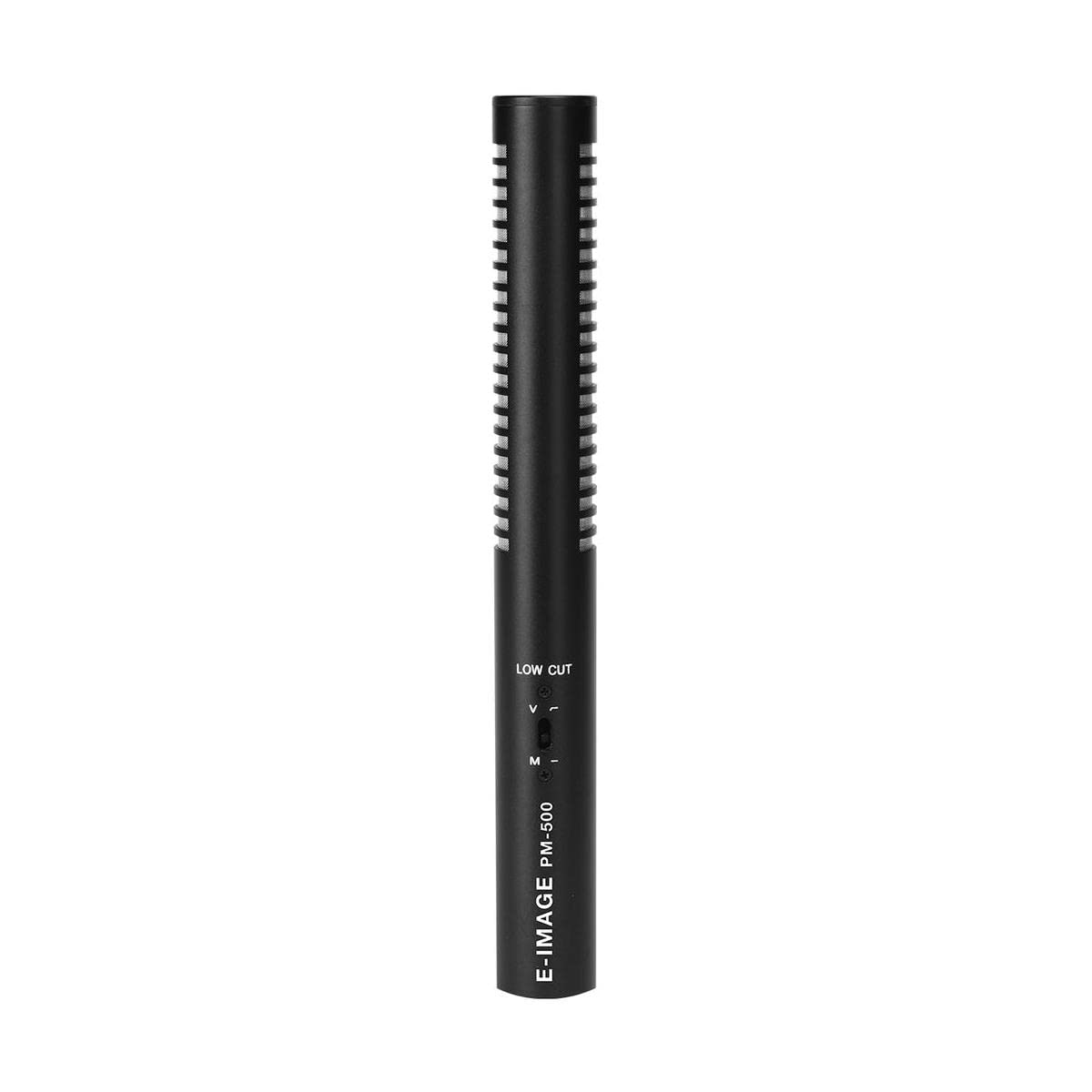 PM-500 Professional Hyper-Cardioid Shotgun Microphone - Crystal Clear & Black - Perfect for Vlogging, Film Making & Studio Recording