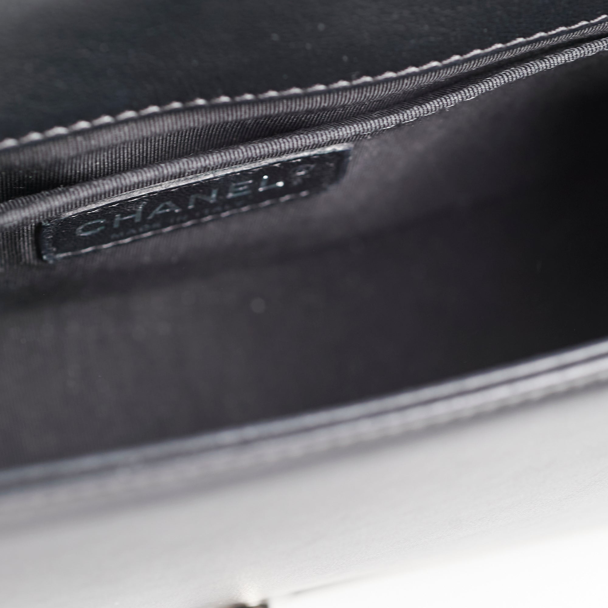 Chanel Old Medium Boy Black Leather Shoulder Bag - Classic Series 19 | Luxury Designer Handbag for Women | Perfect for Evening Events, Parties & Special Occasions