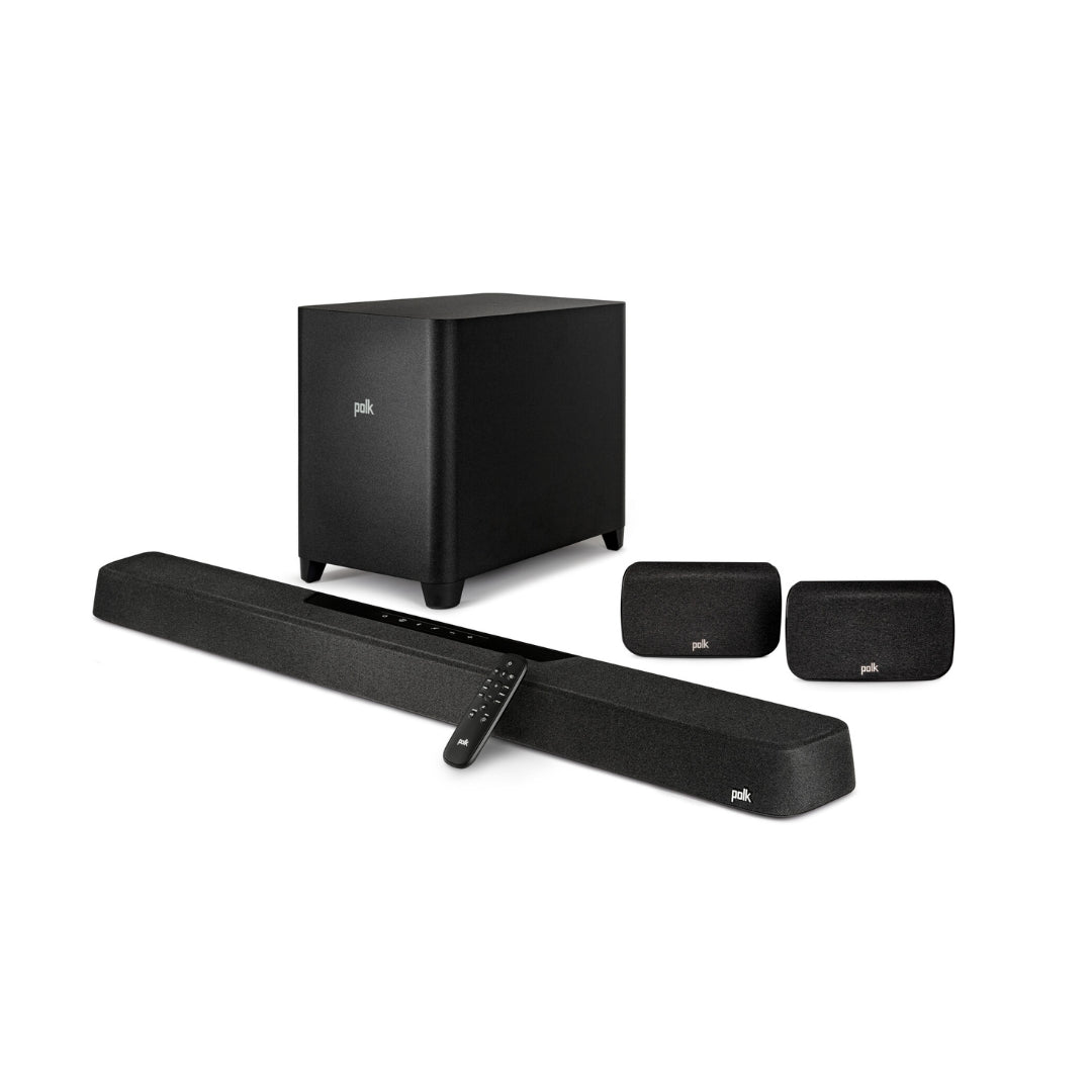Polk MagniFi Max AX SR Sound Bar System with Wireless Subwoofer - Premium Home Theater Audio for Movies, Music & Gaming - Perfect for Living Room & Entertainment Spaces