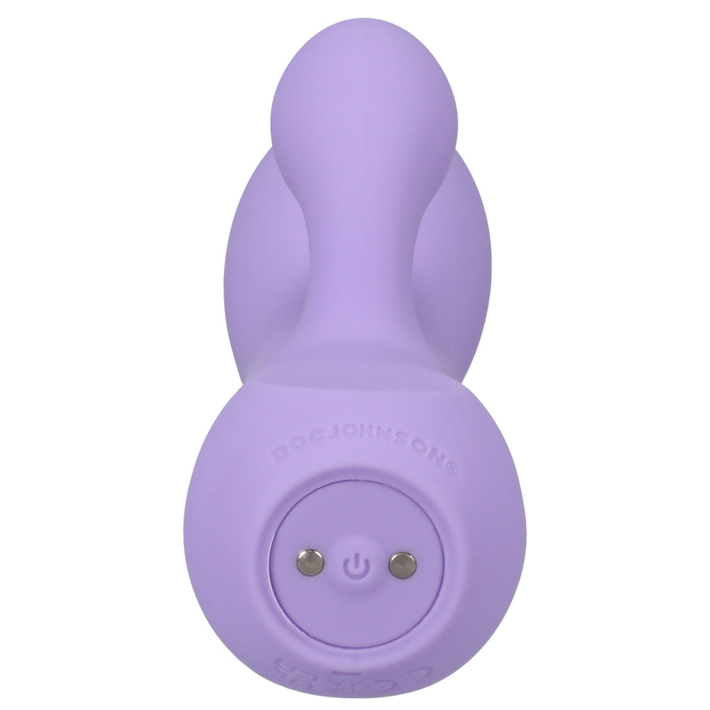 Doc Johnson Ritual Aura 10 Function G Spot Rabbit Vibrator for Women - Powerful Dual Stimulation Clitoral & G-Spot Massager - Waterproof & Rechargeable Adult Toy for Couples & Solo Play