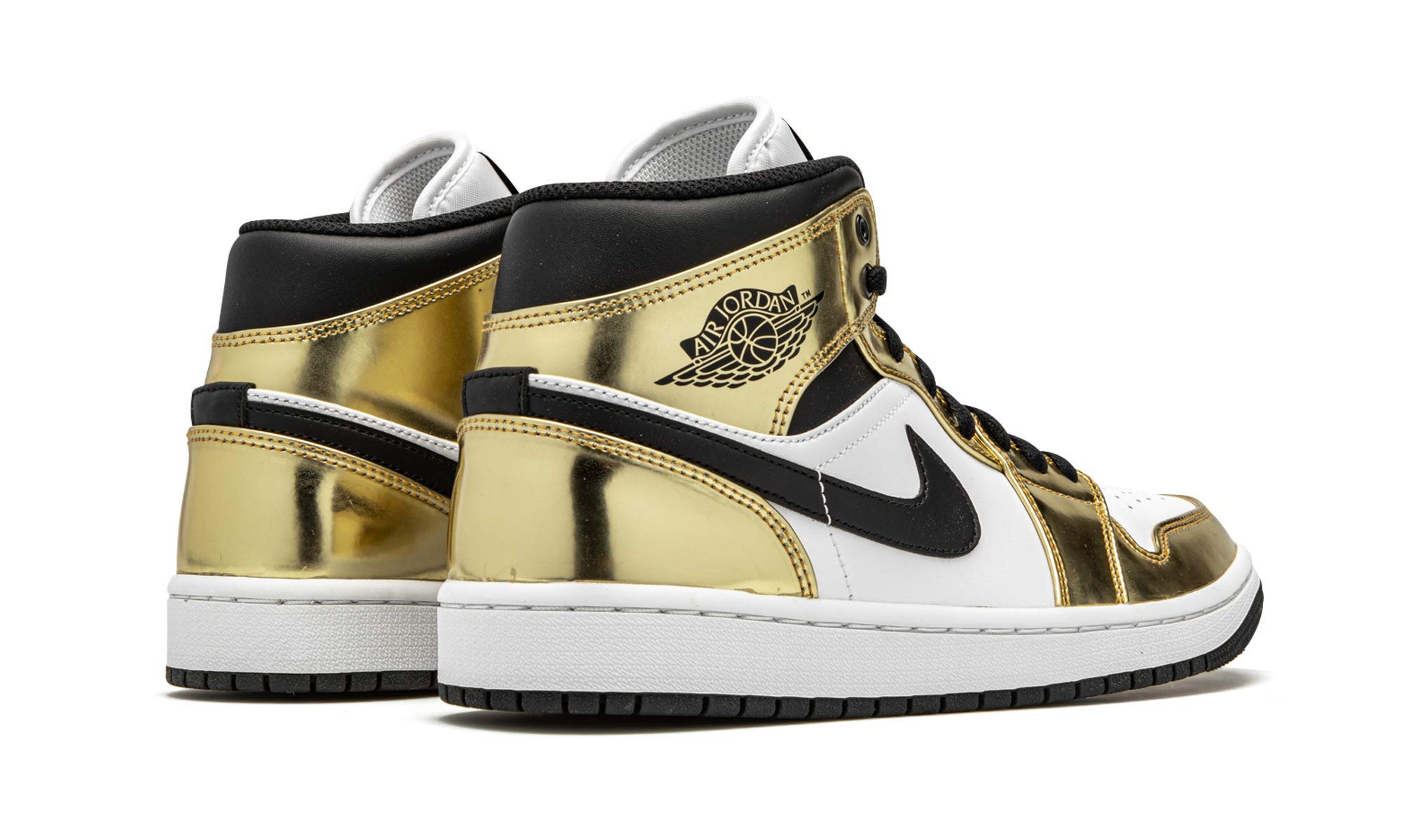 Jordan Men's Air 1 Mid SE DC1419-700 Metallic Gold Basketball Shoes - Size 11.5 for Casual Wear & Street Style Fashion