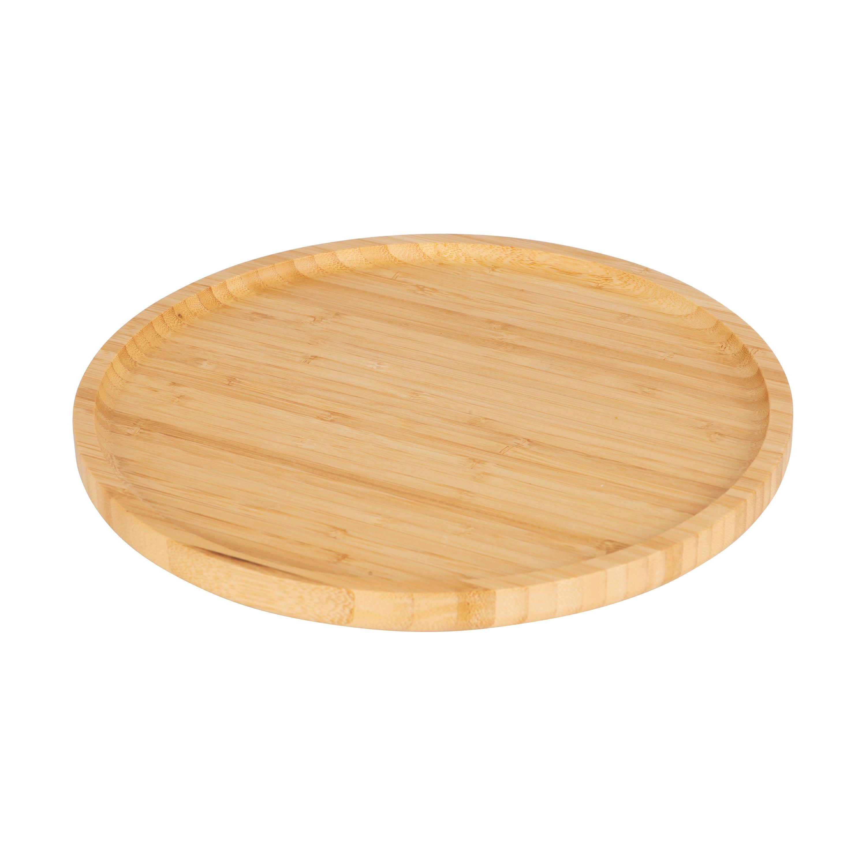 Premium Bamboo Lazy Susan Turntable - 12