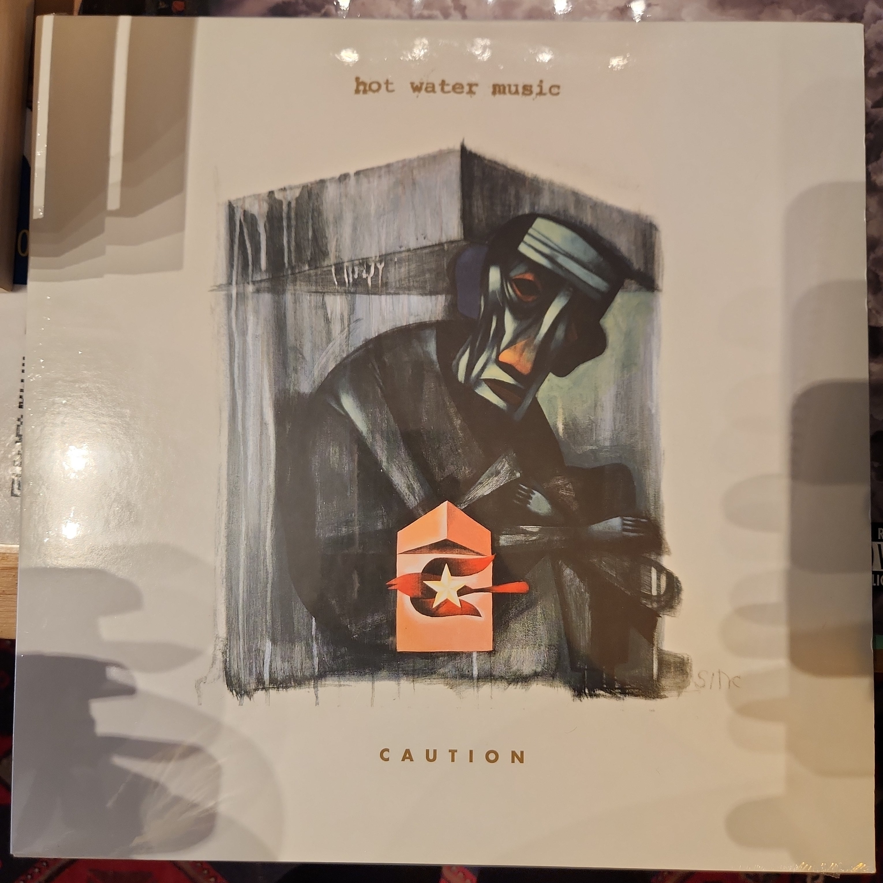Hot Water Music - Caution Vinyl LP Record | Punk Rock Music Album for Collectors & Fans | Perfect for Home Listening & Gifting