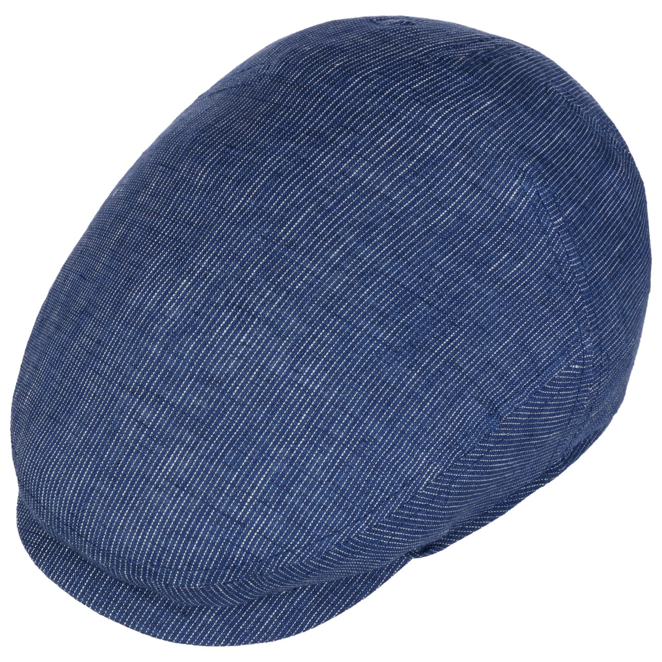 Stetson Pandico Driver Linen Flat Cap for Men - Classic Summer Hat for Golf, Driving, Outdoor Activities