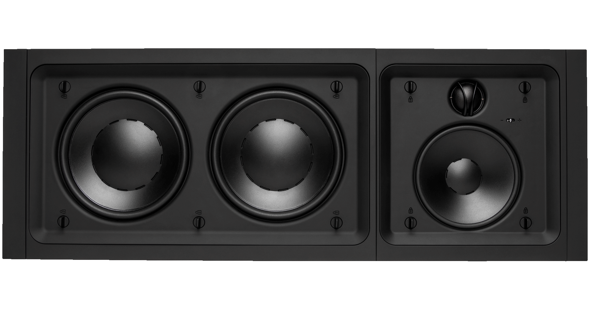 Dynaudio S4 LCR65W Professional In-Wall LCR Speaker - Studio Series for Custom Home Theater & Audio Installation - Perfect for Home Cinemas, Recording Studios, and High-End Audio Systems