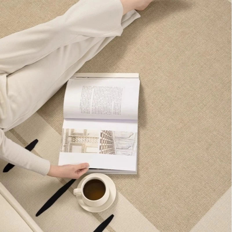 Marleigh UltraGuard Luxury Velvet Waterproof Area Rug - Non-Slip Soft Washable Rug for Living Room, Bedroom, Nursery - Perfect for High Traffic Areas & Pet-Friendly Homes