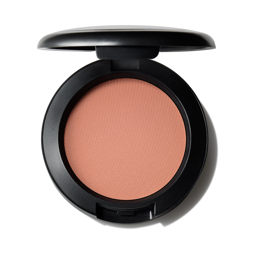 MAC Melba Powder Blush - Soft Matte Blush for Natural Flush | Buildable, Long-Lasting Formula for Day & Night Makeup Looks
