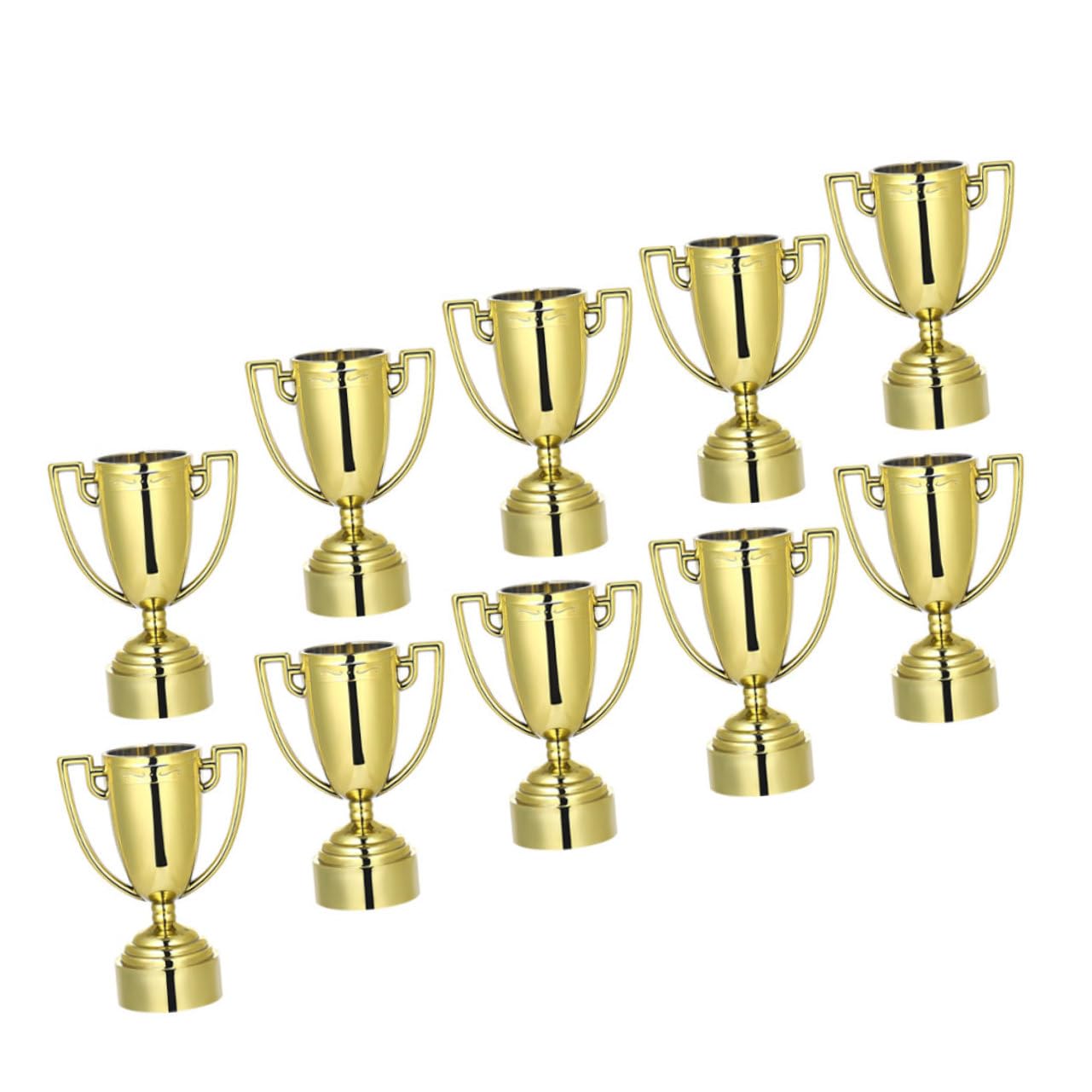 BESPORTBLE 30-Piece Plastic Trophy Sports Toys for Kids - Reward Prizes for Sports Games, School Achievements & Party Favors