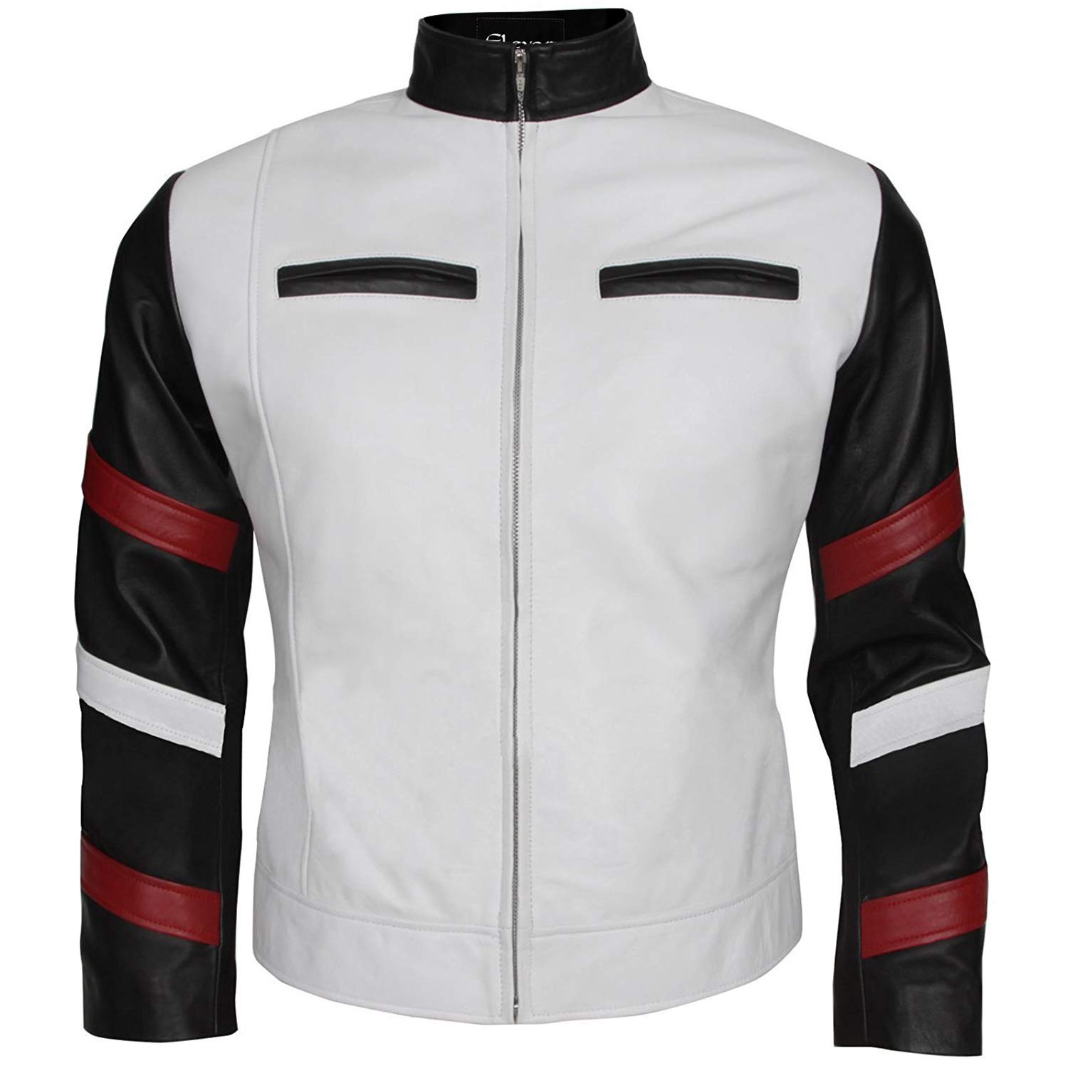 Men's Faux Leather Jacket - Stylish Vegan Leather Biker Jacket for Men | Perfect for Casual Wear, Motorcycle Riding & Night Out