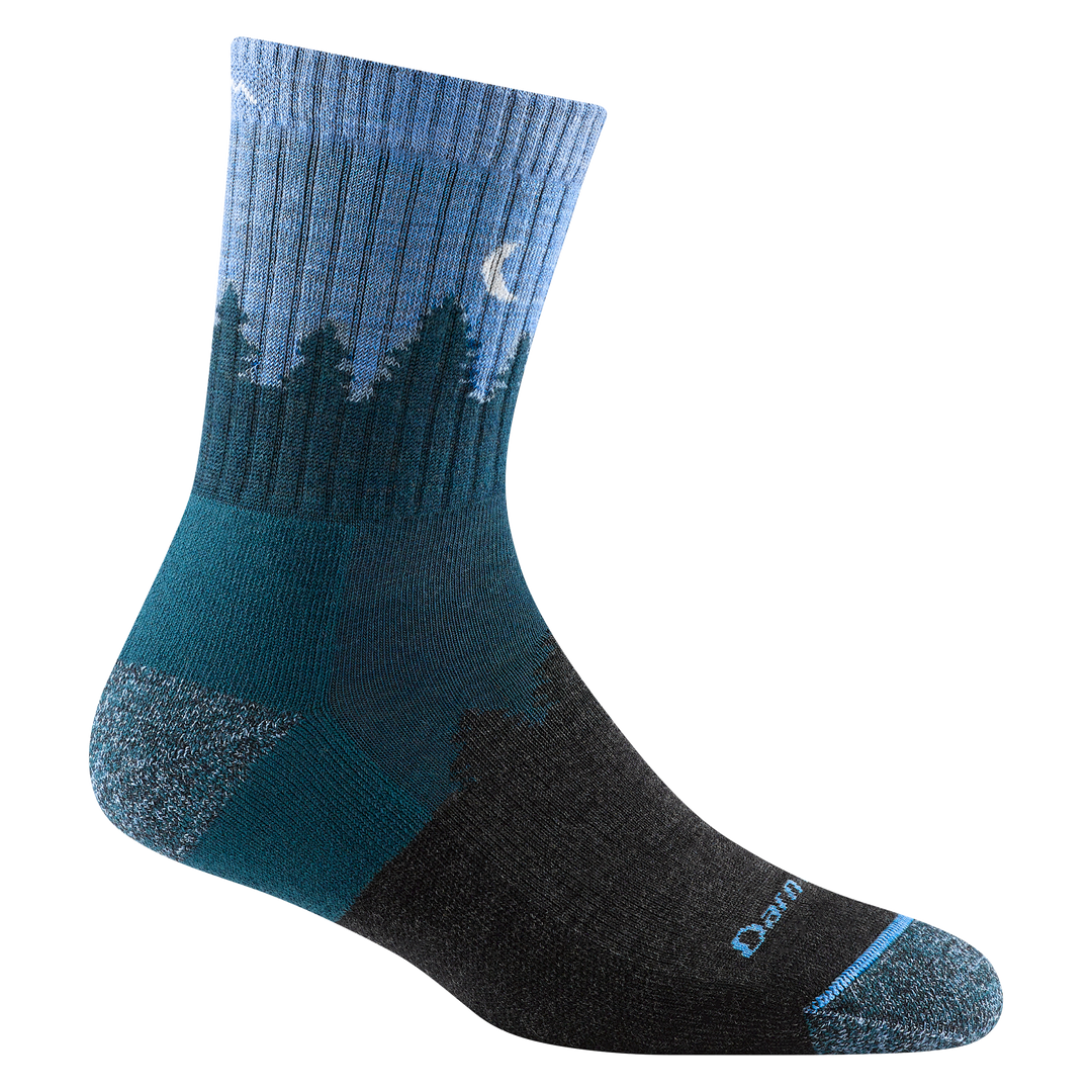 Darn Tough 1971 Treeline Micro Crew Midweight Cushion Socks for Women - Hiking, Outdoor & Everyday Comfort