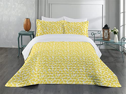 Yellow and White